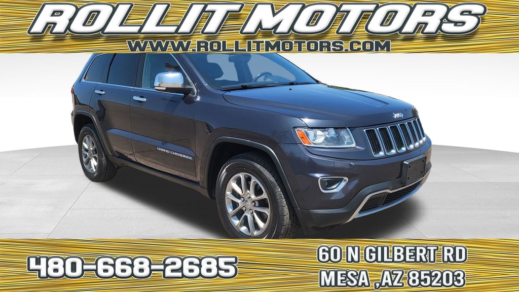 Gray (Maximum Steel Metallic Clearcoat) 2014 Jeep Grand Cherokee SUV / Crossover 4X2 8-Speed Automatic