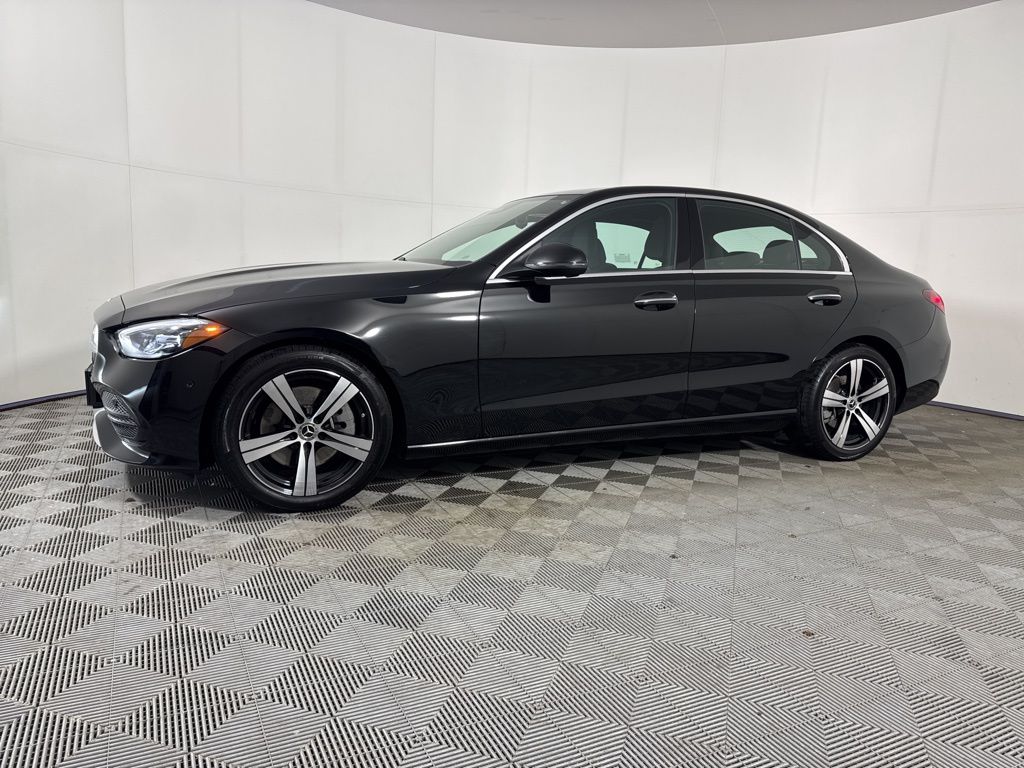 Black 2025 Mercedes-Benz C-Class C 300 4MATIC Sedan All-Wheel Drive 9-Speed Automatic