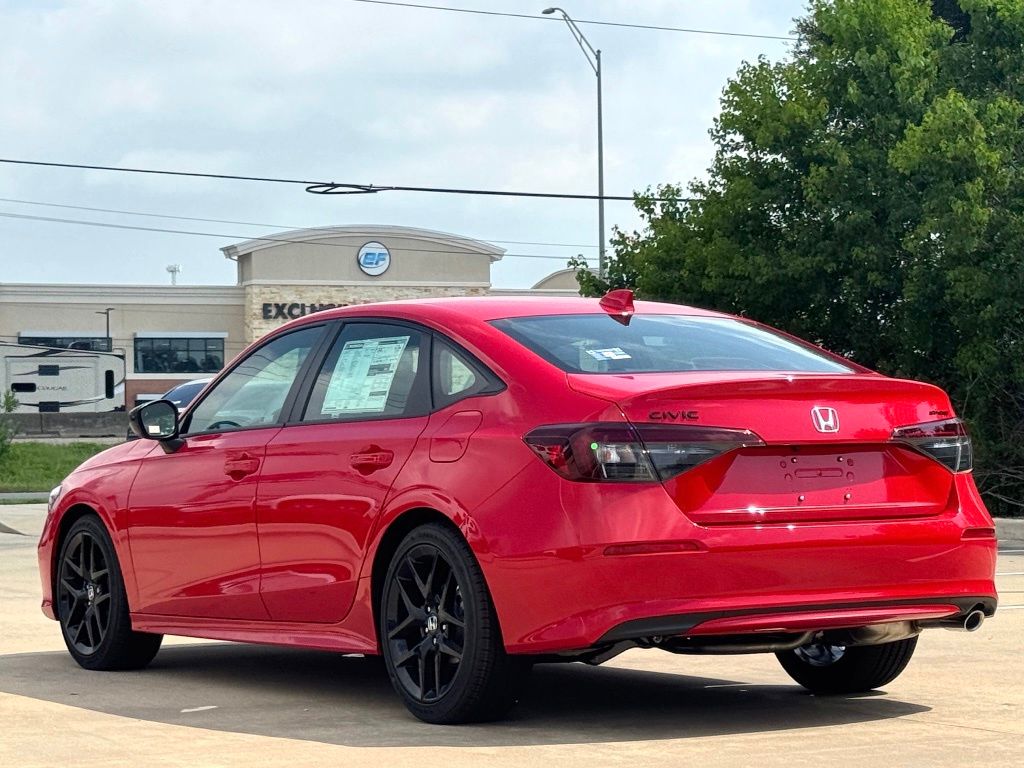 2026 Honda Civic Sport Red at Community Honda