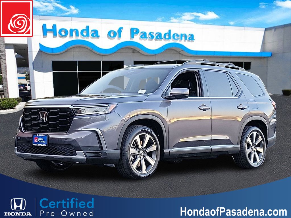 Gray 2023 Honda Pilot Elite AWD SUV / Crossover All-Wheel Drive Automatic