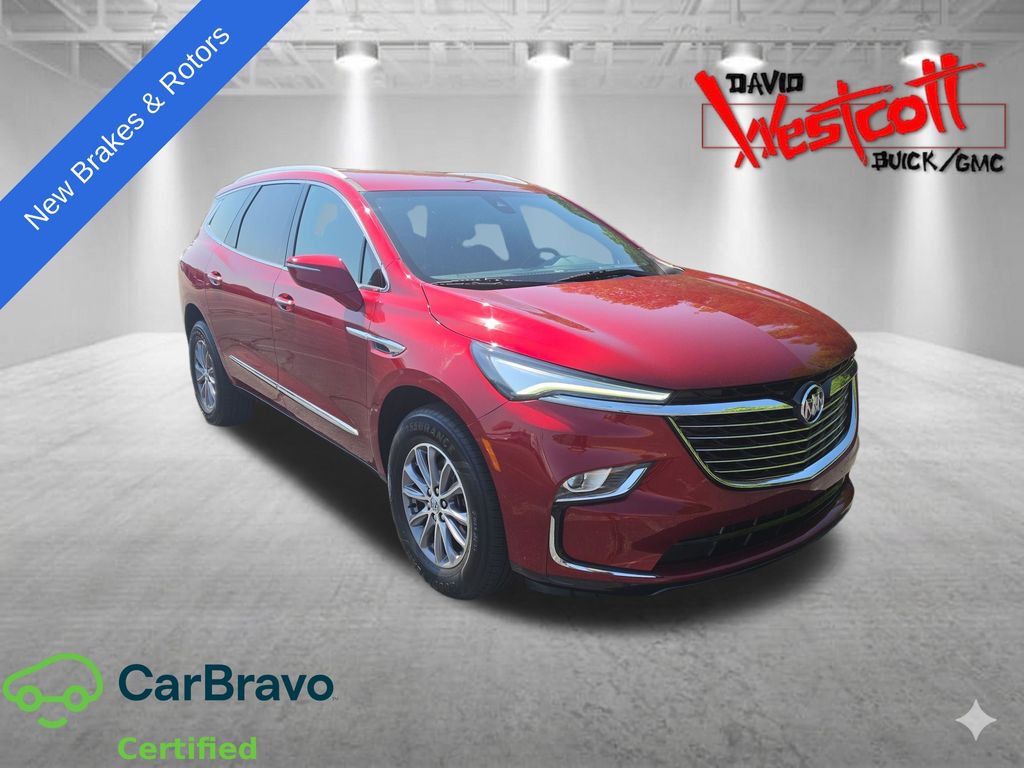 Cherry Red Tintcoat 2023 Buick Enclave SUV / Crossover Front-Wheel Drive 9-Speed Automatic