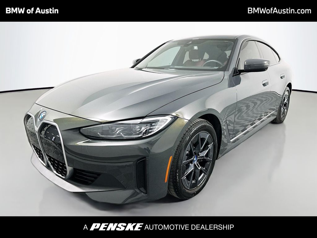 Gray Metallic 2023 BMW i4 eDrive40 Gran Coupe FWD Sedan Rear-Wheel Drive Automatic