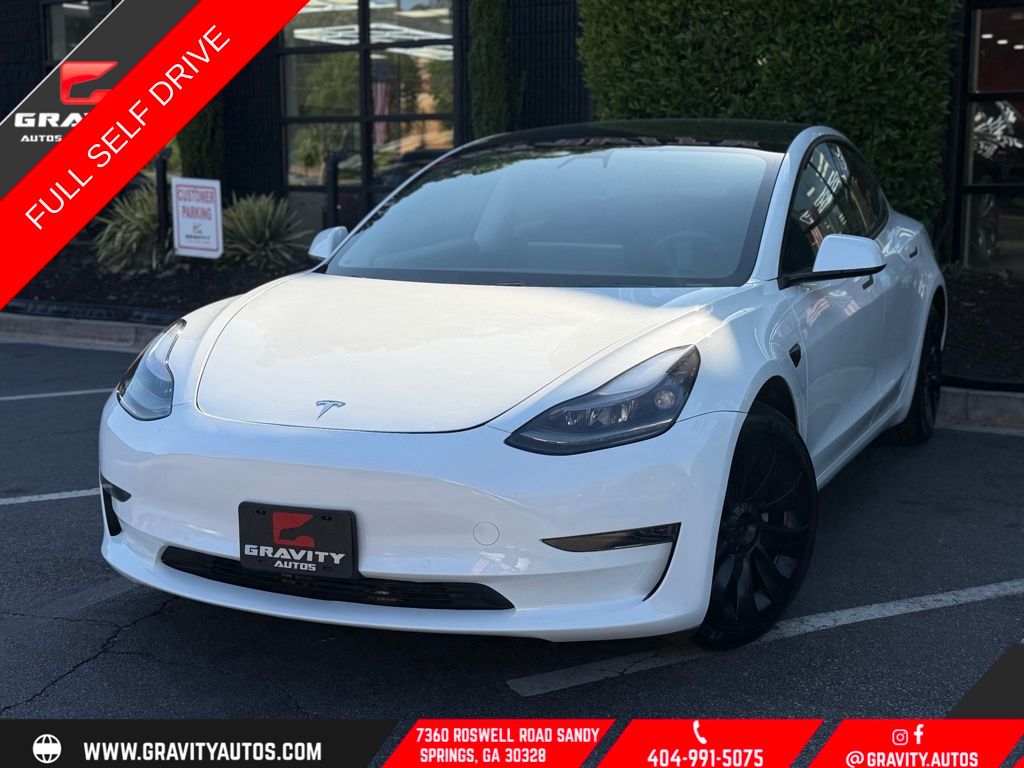 White 2021 Tesla Model 3 Standard Range Plus RWD Sedan Rear-Wheel Drive 1-Speed Automatic