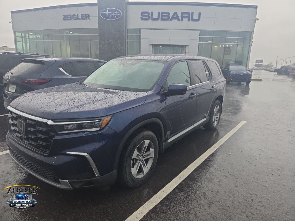 Blue 2023 Honda Pilot EX-L AWD SUV / Crossover All-Wheel Drive Automatic