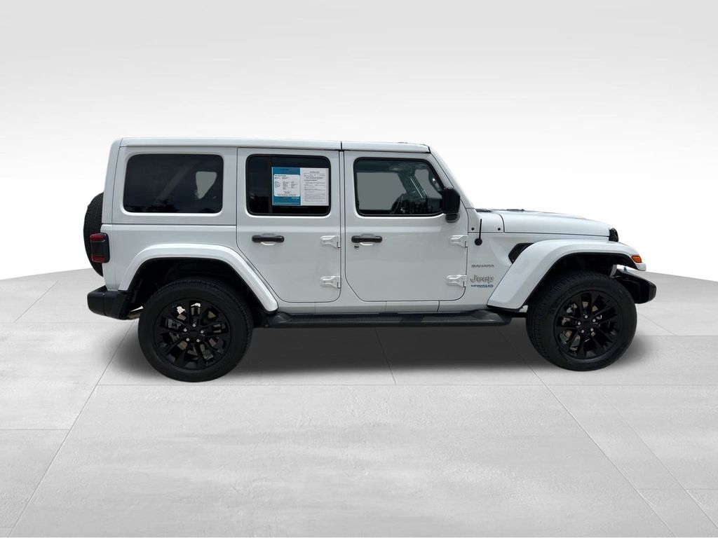 2022 Bright White Clearcoat Jeep Wrangler 4xe 4X4 SUV