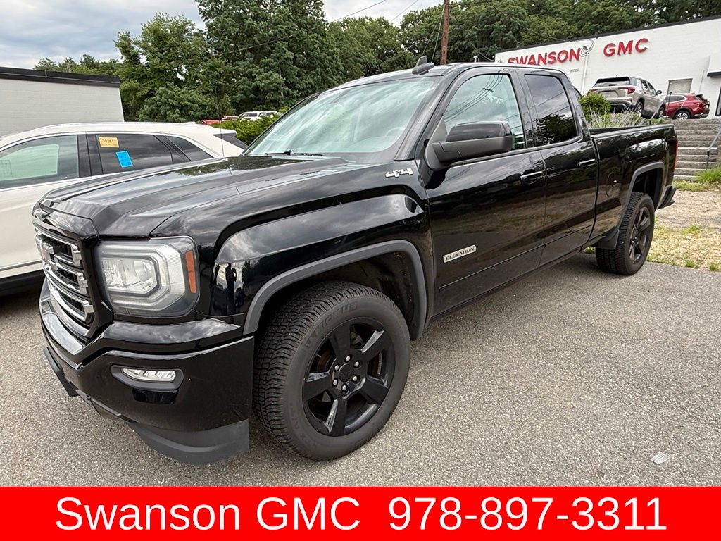 Onyx Black 2016 GMC Sierra 1500 Pickup Truck Four-Wheel Drive 6-Speed Automatic Overdrive