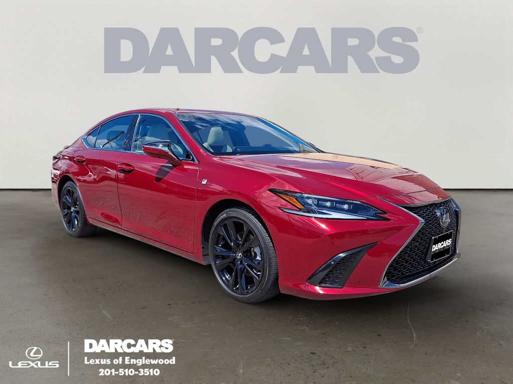 Matador Red Mica 2024 Lexus ES Sedan  8-Speed Automatic