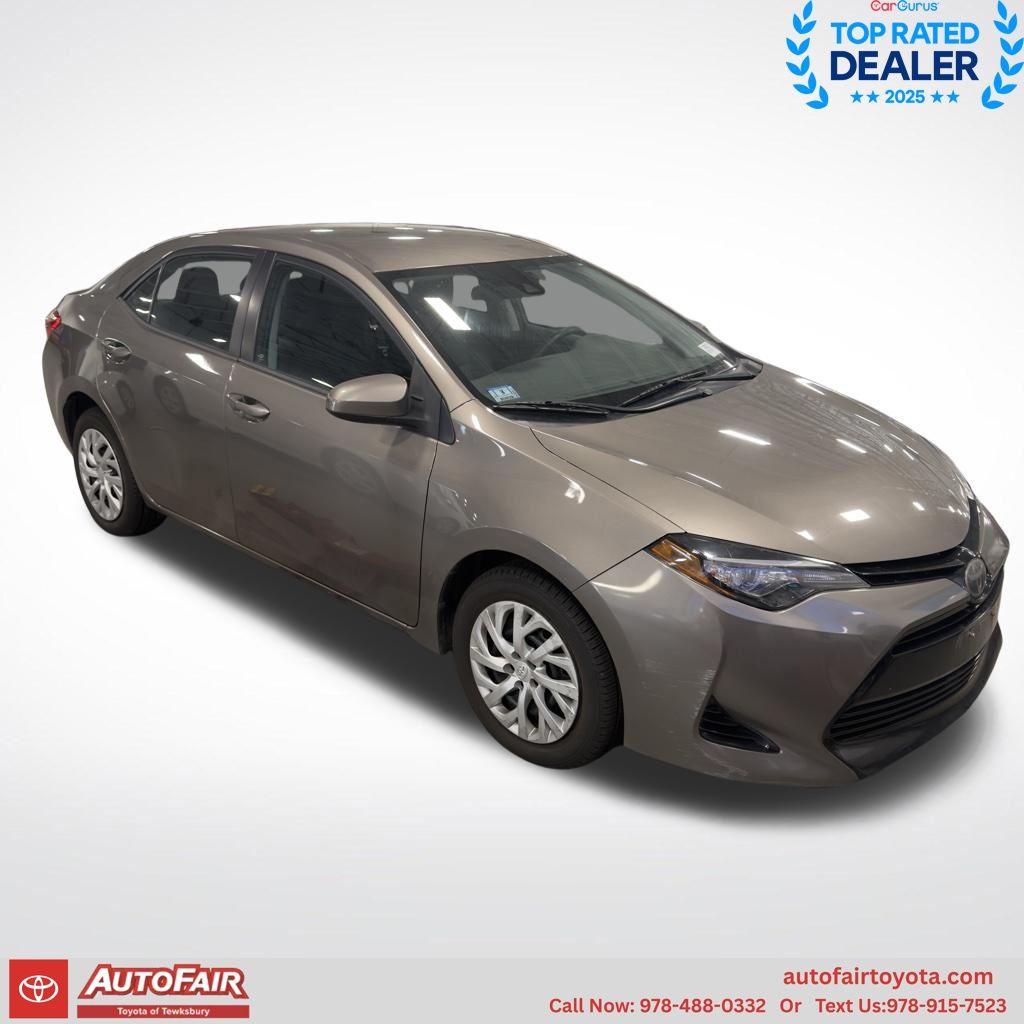 Gray Metallic 2017 Toyota Corolla LE Sedan Front-Wheel Drive Continuously Variable Transmission