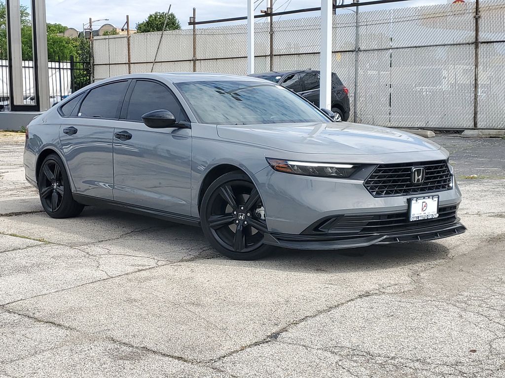 2025 Honda Accord Hybrid Sport-L FWD Sedan Front-Wheel Drive Continuously Variable Transmission