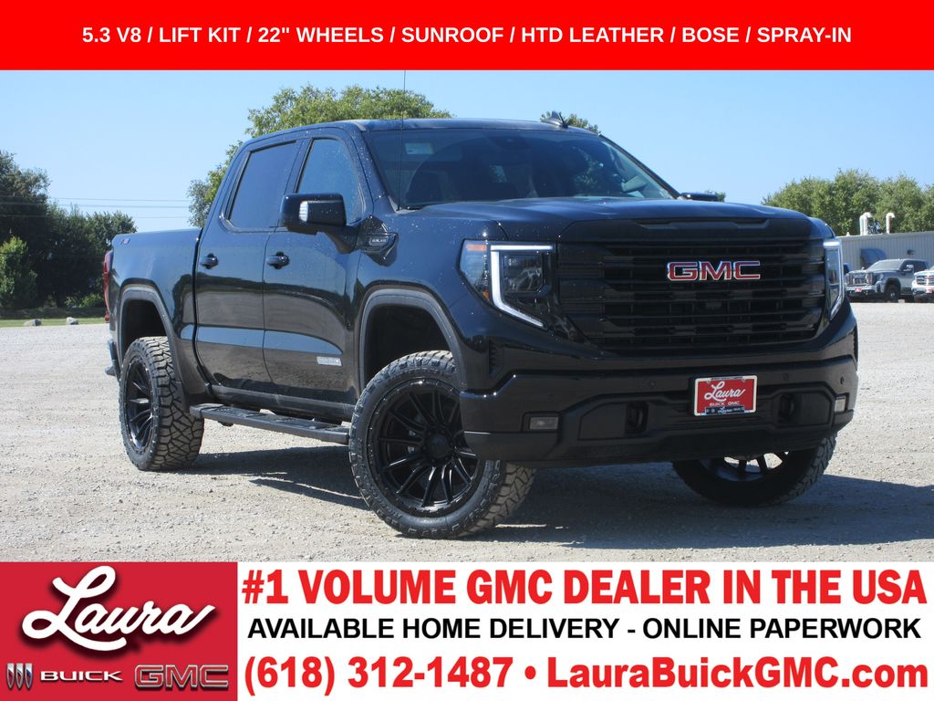 Onyx Black 2026 GMC Sierra 1500 Pickup Truck Four-Wheel Drive Automatic