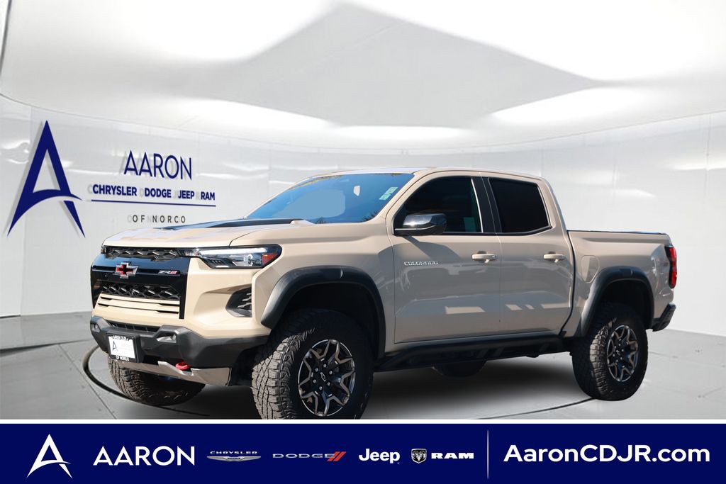 Sand Dune Metallic 2024 Chevrolet Colorado Pickup Truck Four-Wheel Drive 8-Speed Automatic