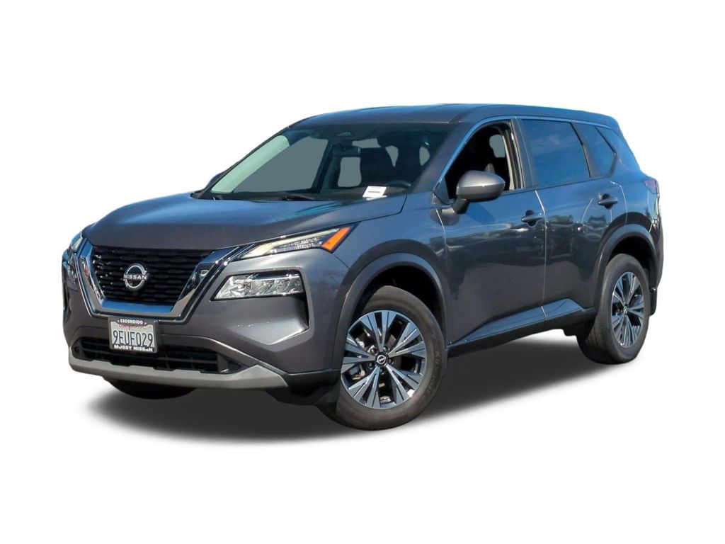 Gray (Gun Metallic) 2023 Nissan Rogue SV FWD SUV / Crossover Front-Wheel Drive Continuously Variable Transmission
