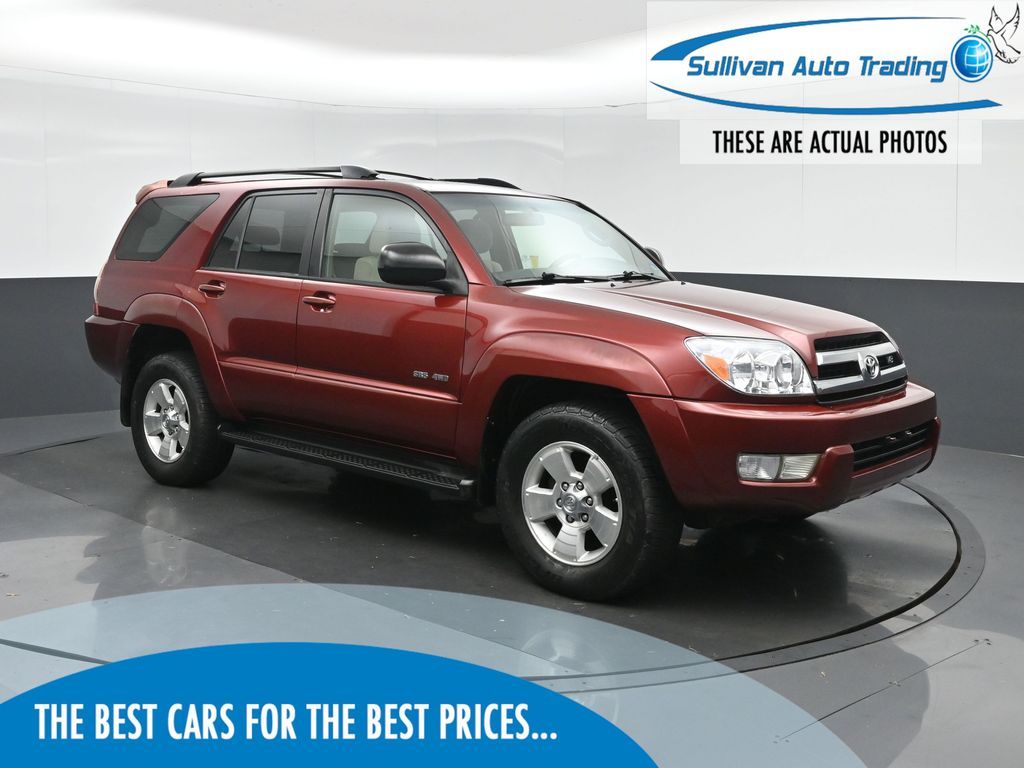 Salsa Red Pearl 2005 Toyota 4Runner SUV / Crossover Four-Wheel Drive 5-Speed Automatic Overdrive