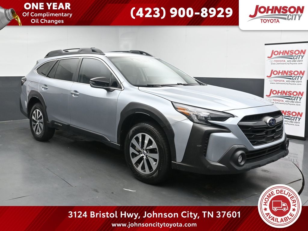 Ice Silver Metallic 2024 Subaru Outback Premium AWD SUV / Crossover All-Wheel Drive Continuously Variable Transmission