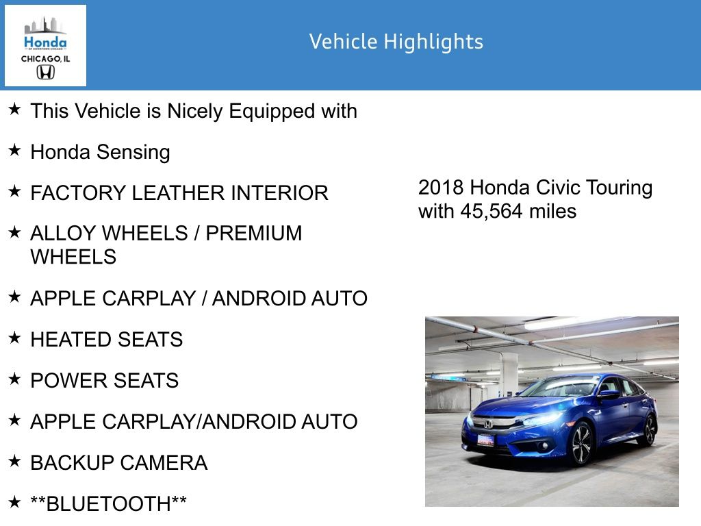 2018 Honda Civic Touring 7