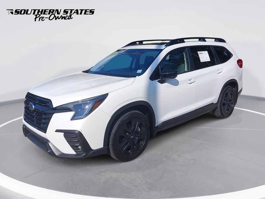 Crystal White Pearl 2024 Subaru Ascent SUV / Crossover All-Wheel Drive Continuously Variable Transmission