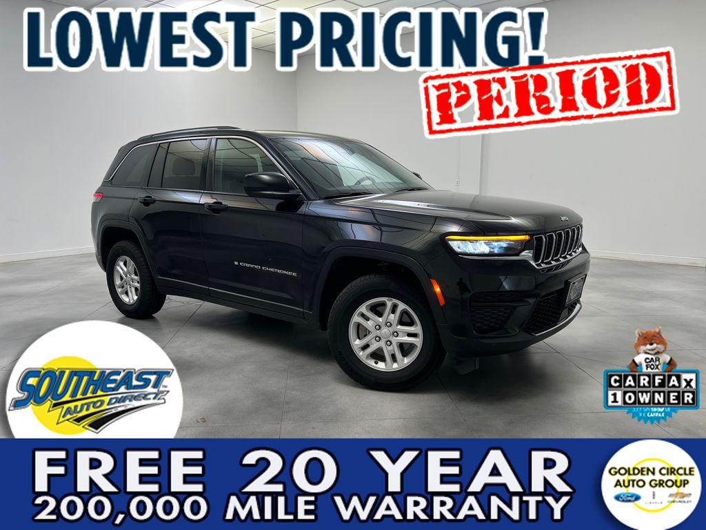 Diamond Black Crystal Pearlcoat 2024 Jeep Grand Cherokee SUV / Crossover 4X2 8-Speed Automatic
