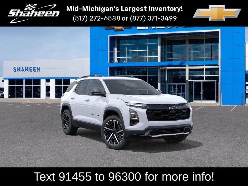 Polar White Tricoat 2026 Chevrolet Equinox RS AWD SUV / Crossover Four-Wheel Drive 8-Speed Automatic