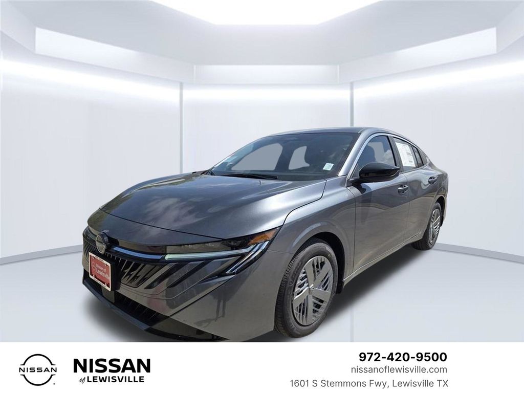 Gray (Gun Metallic) 2026 Nissan Sentra Sedan Front-Wheel Drive Continuously Variable Transmission