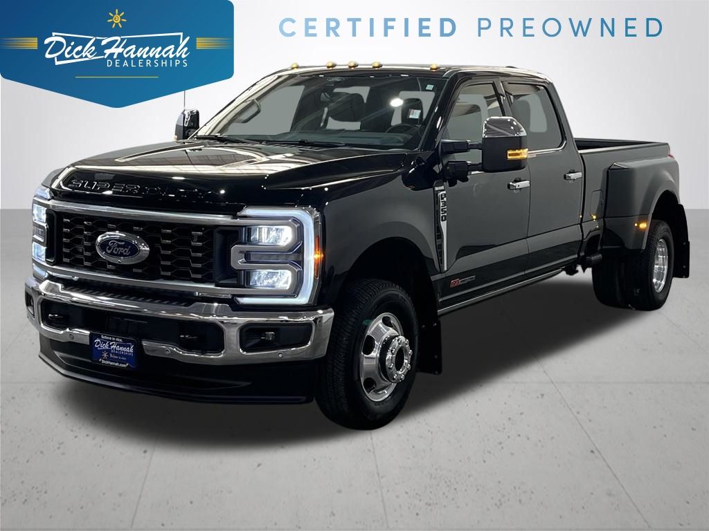 Black 2026 Ford F-350 Super Duty Pickup Truck Four-Wheel Drive Automatic