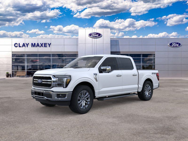 White Metallic 2026 Ford F-150 Pickup Truck Four-Wheel Drive Automatic