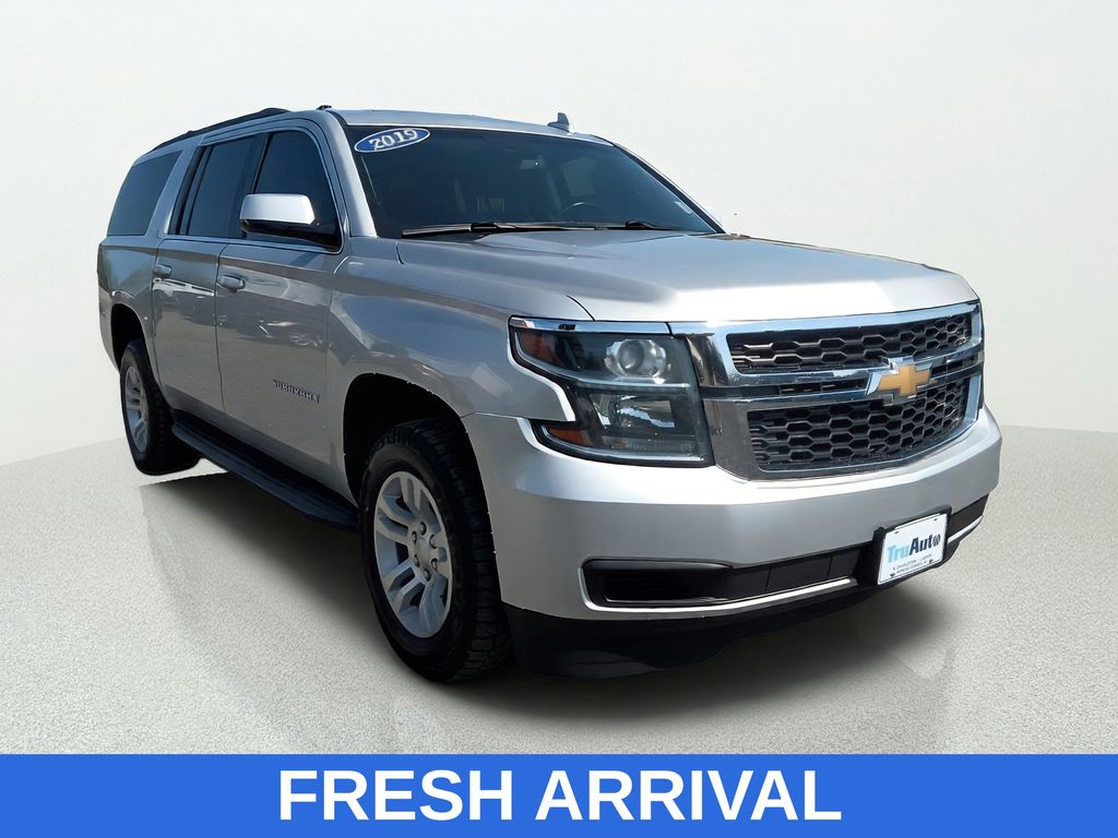Silver Ice Metallic 2019 Chevrolet Suburban SUV / Crossover Four-Wheel Drive 6-Speed Automatic Overdrive