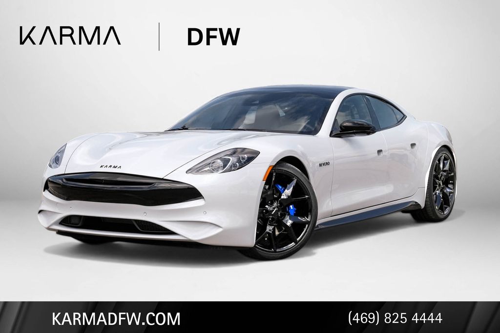 White 2025 Karma Revero AWD Sedan Rear-Wheel Drive 1-Speed Automatic