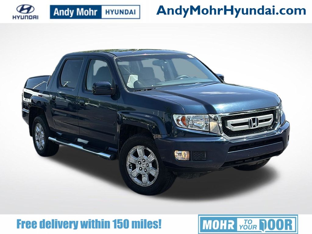 Bali Blue Pearl 2010 Honda Ridgeline Pickup Truck Four-Wheel Drive 5-Speed Automatic