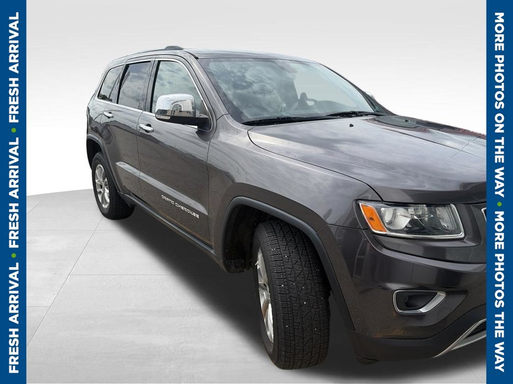 Gray (Granite Crystal Metallic Clearcoat) 2015 Jeep Grand Cherokee SUV / Crossover Four-Wheel Drive 8-Speed Automatic