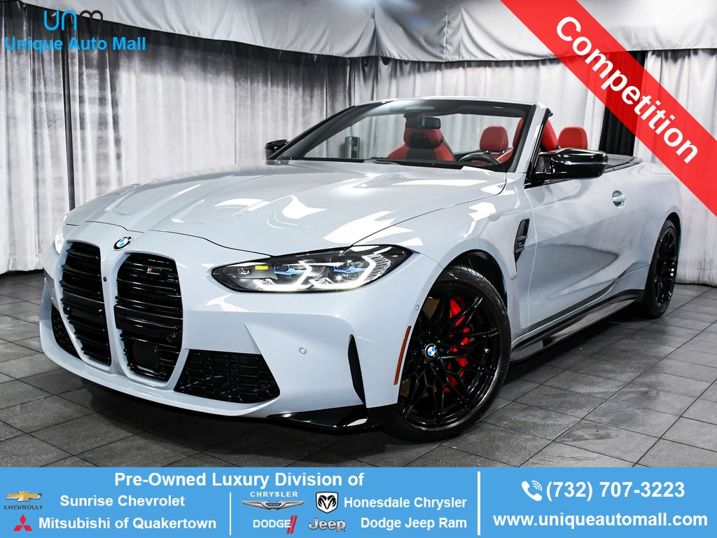 Brooklyn Gray Metallic 2024 BMW M4 Convertible All-Wheel Drive 8-Speed Automatic