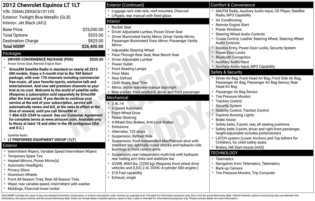 Thumbnail: 2012 Chevrolet Equinox - 32