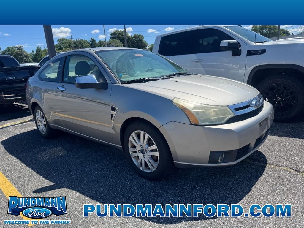 Gold 2008 Ford Focus Coupe Front-Wheel Drive