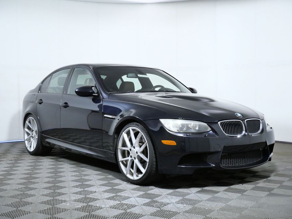 Jerez Black Metallic 2009 BMW M3 Sedan RWD Sedan Rear-Wheel Drive 7-Speed Automatic