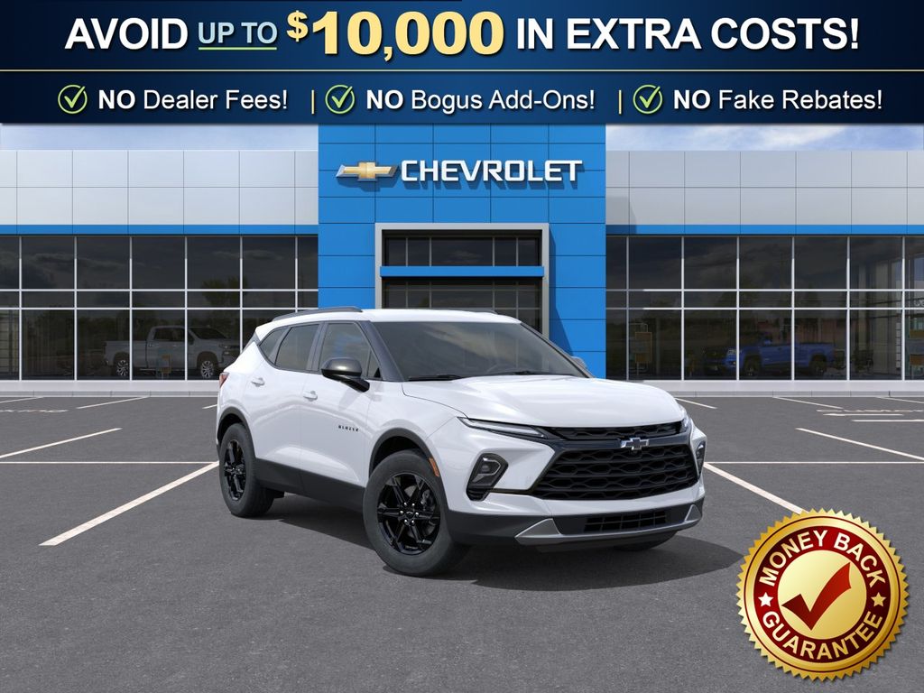 Summit White 2026 Chevrolet Blazer SUV / Crossover 9-Speed Automatic Overdrive