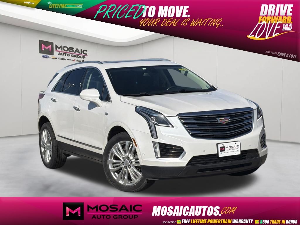 Crystal White Tricoat 2018 Cadillac XT5 SUV / Crossover Four-Wheel Drive 8-Speed Automatic
