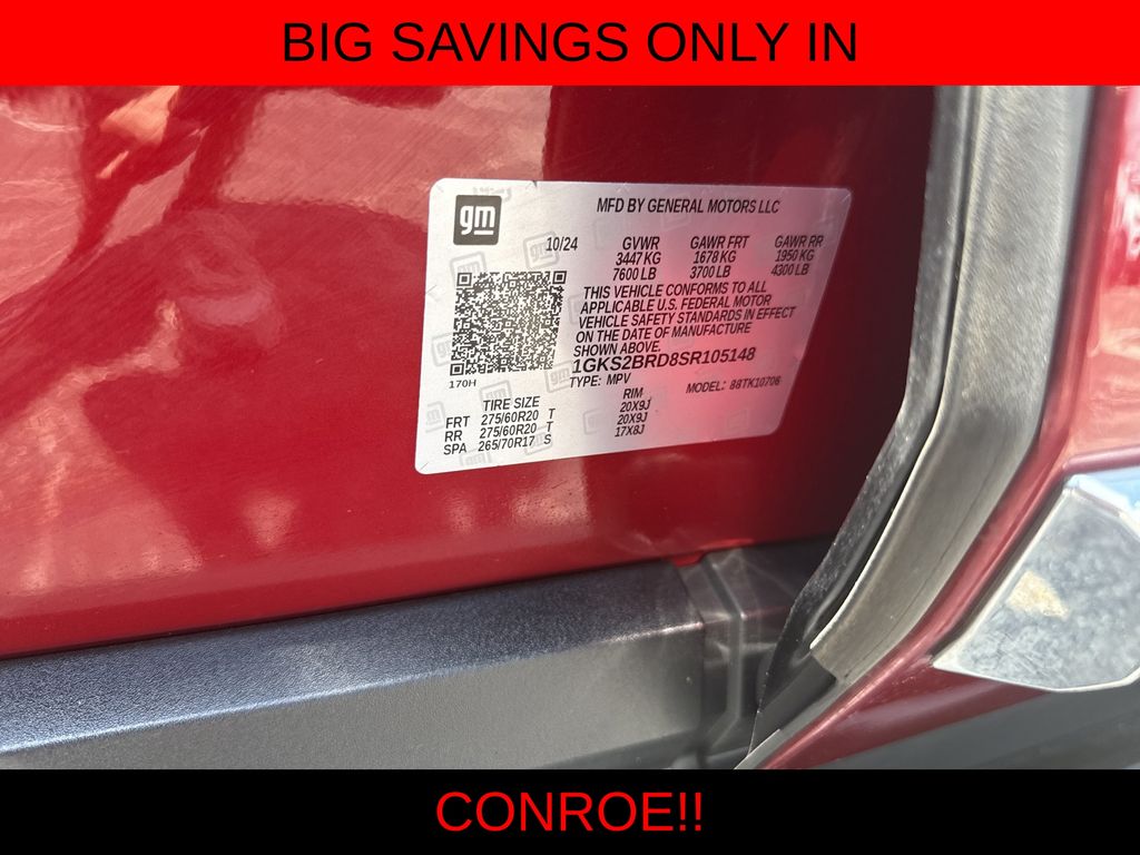 2025 GMC Yukon Elevation Red at Monument Chevrolet