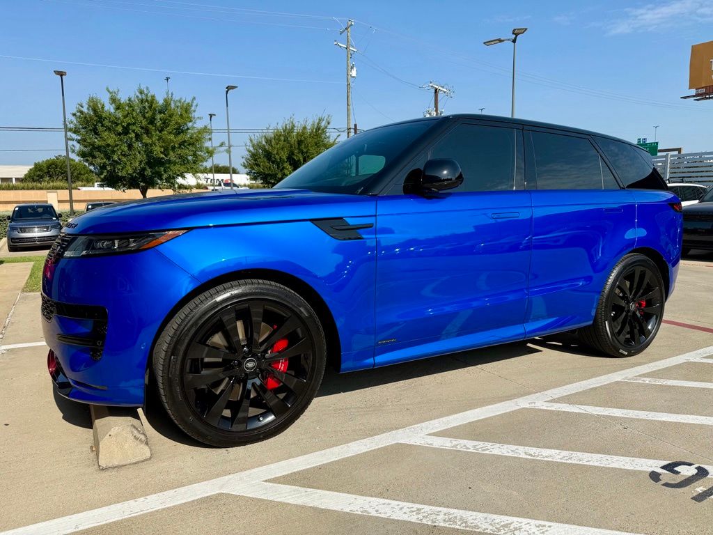 Blue 2025 Land Rover Range Rover Sport SUV / Crossover All-Wheel Drive 8-Speed Automatic