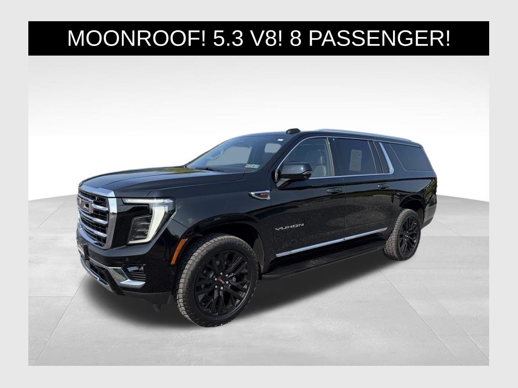 Onyx Black 2025 GMC Yukon XL SUV / Crossover Four-Wheel Drive