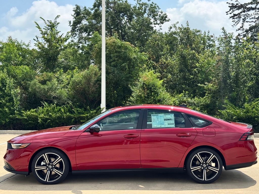 2026 Honda Accord Hybrid Sport Red at Community Honda