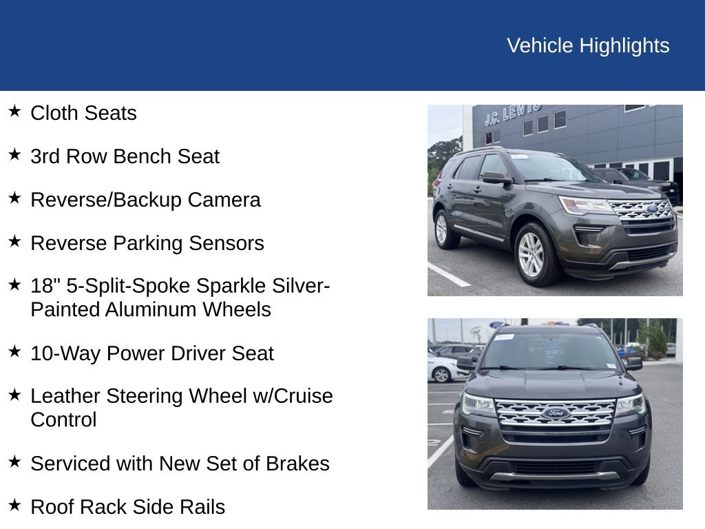 2018 Ford Explorer XLT