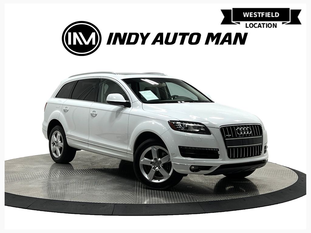 Carrara White 2015 Audi Q7 SUV / Crossover All-Wheel Drive 8-Speed Automatic
