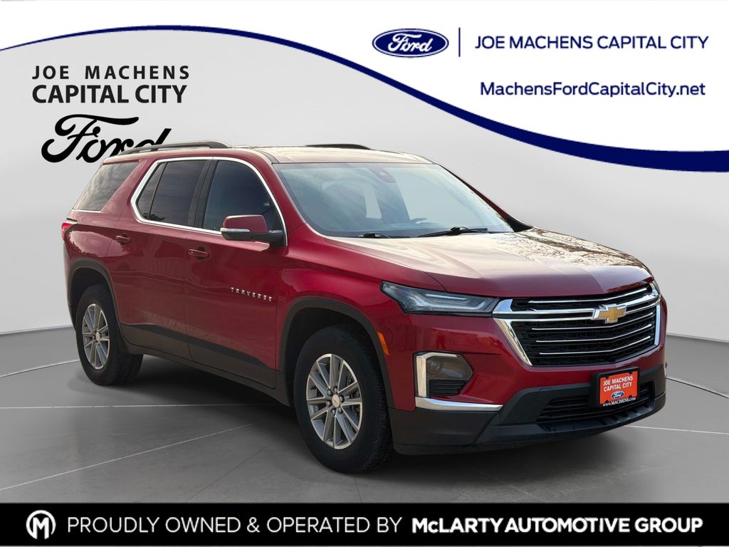Radiant Red Tintcoat 2023 Chevrolet Traverse LT Cloth FWD SUV / Crossover Front-Wheel Drive 9-Speed Automatic
