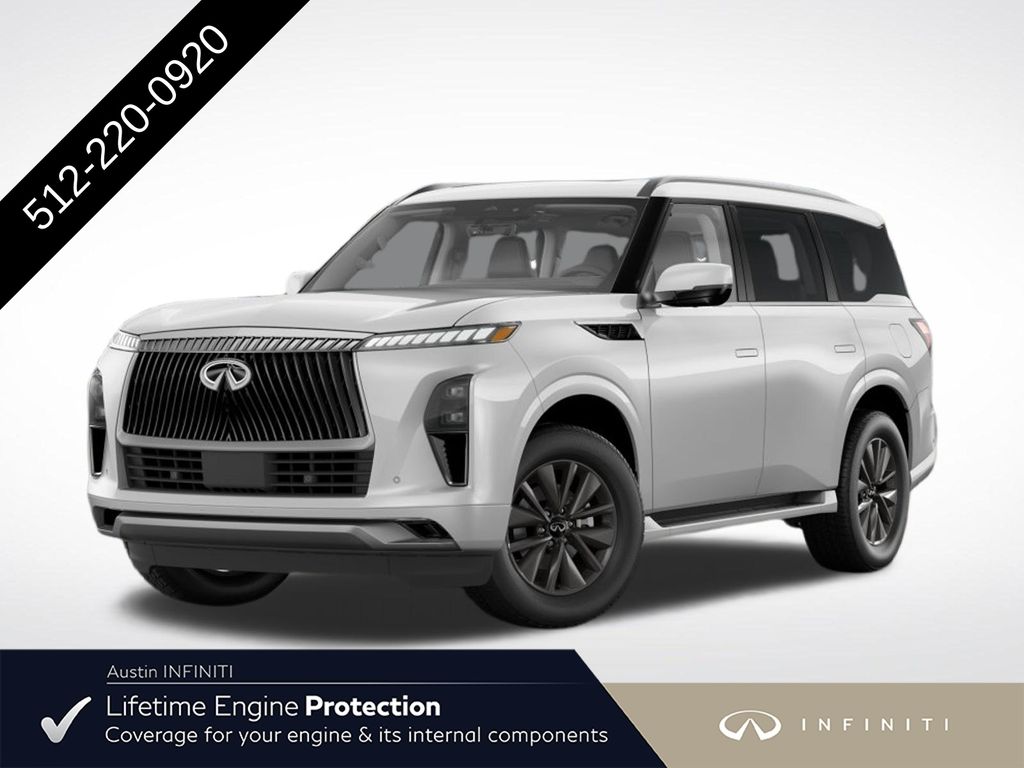 Gray 2027 INFINITI QX80 SUV / Crossover All-Wheel Drive 9-Speed Automatic Overdrive