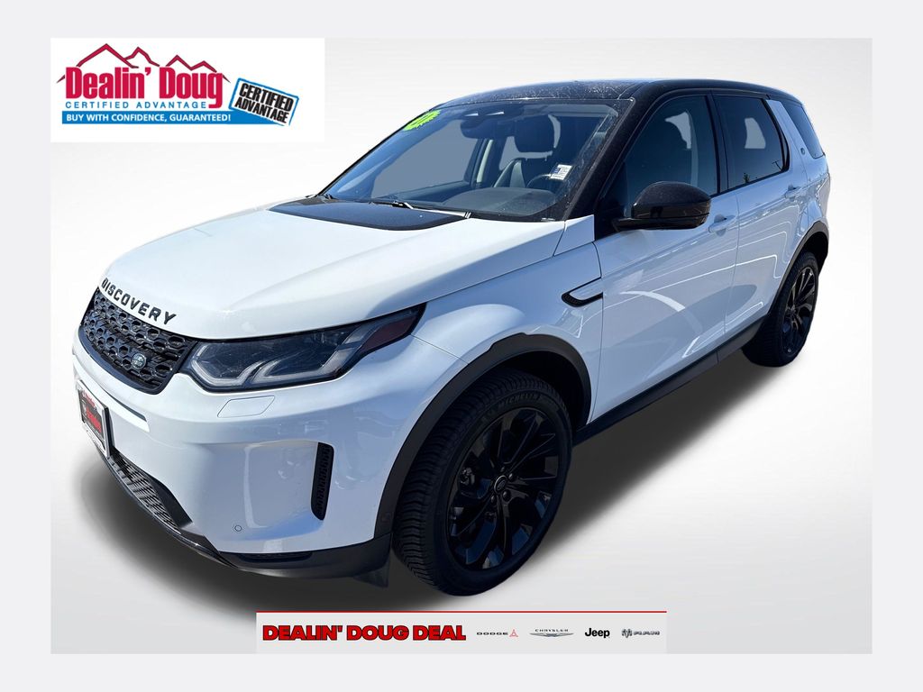 White 2021 Land Rover Discovery Sport P250 SE AWD SUV / Crossover All-Wheel Drive 9-Speed Automatic
