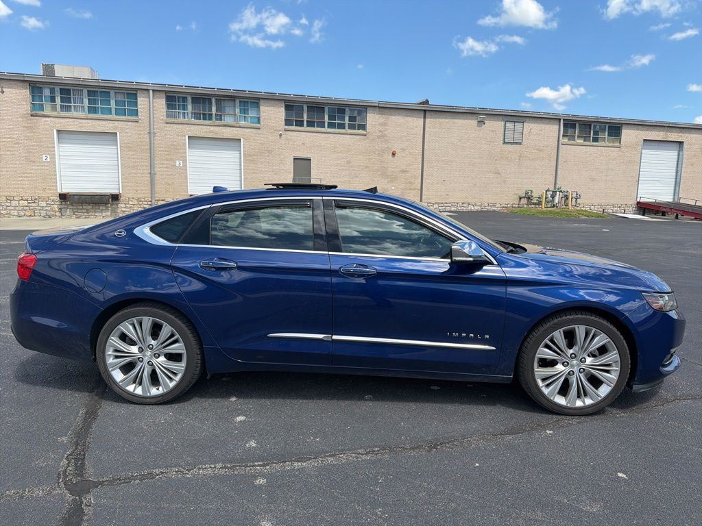 2014 Blue Topaz Metallic Chevrolet Impala LTZ FWD Sedan