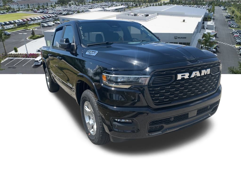 Certified 2025 RAM Ram 1500 Pickup Big Horn/Lone Star with VIN 1C6SRFFP2SN539531 for sale in Miami, FL