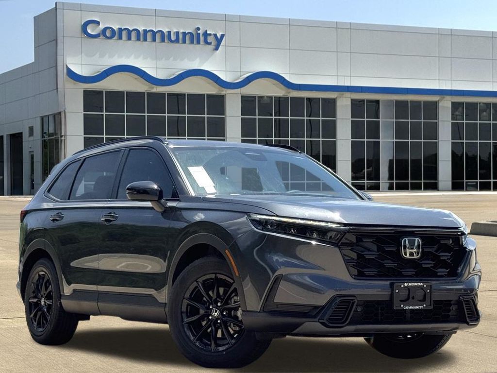 2026 Honda CR-V Hybrid Sport-L Gray at Classic Honda Galveston