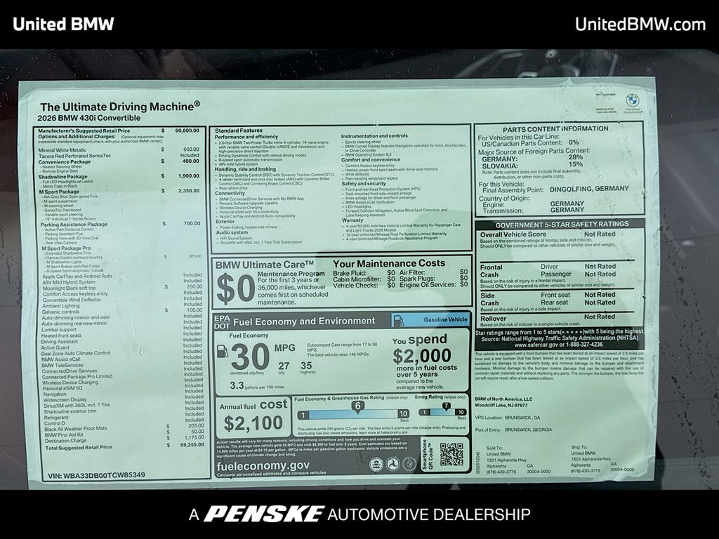 Thumbnail: 2026 BMW 4 Series - 14