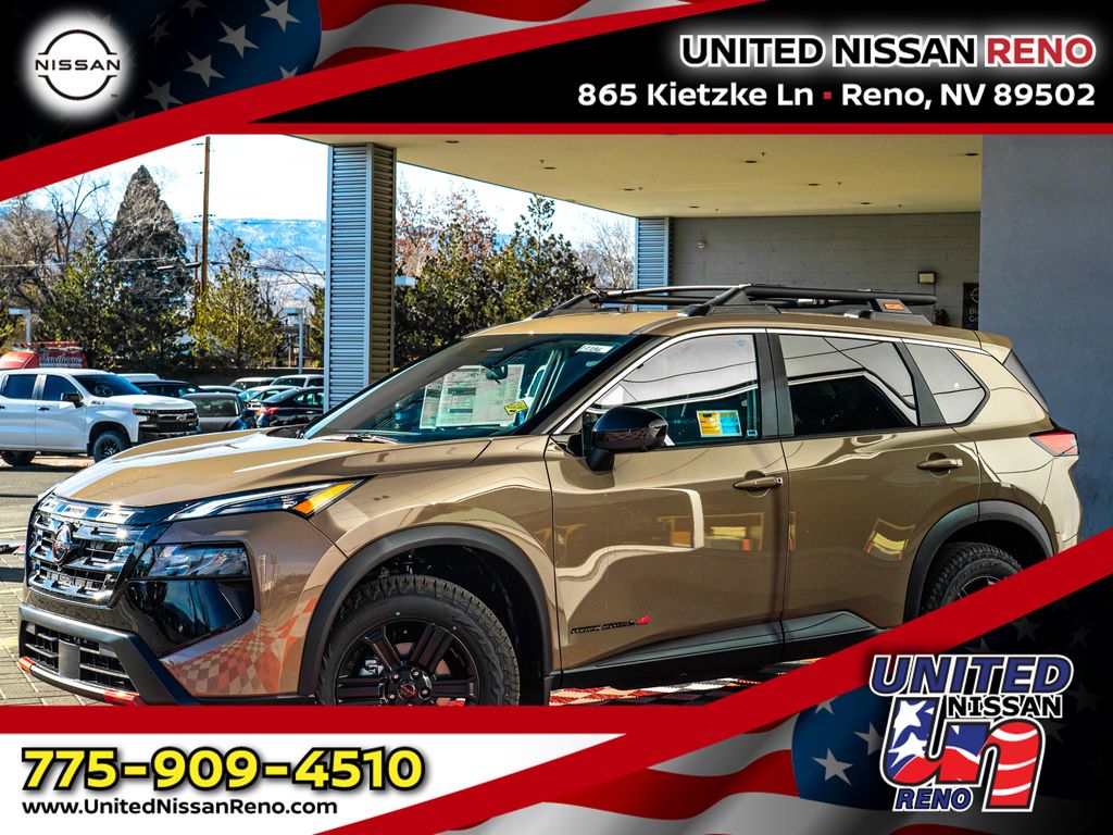 Baja Storm Metallic 2026 Nissan Rogue SUV / Crossover All-Wheel Drive Continuously Variable Transmission