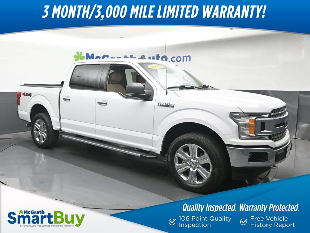 Oxford White 2020 Ford F-150 Pickup Truck Four-Wheel Drive Automatic